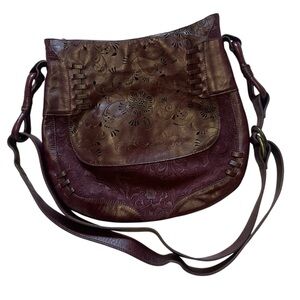 Elegant Wine Crossbody/Shoulder Bag